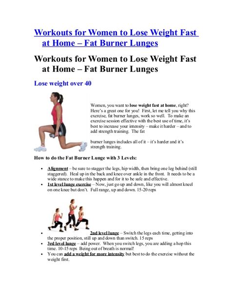 Losing weight with bad knees is possible as long as you chose the right workouts for you. Weight Loss Exercises At Home In 1 Week