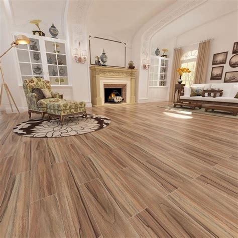 Cheap Wood Grain Effect Finish Ceramic Floor Tiles Manufacturers And