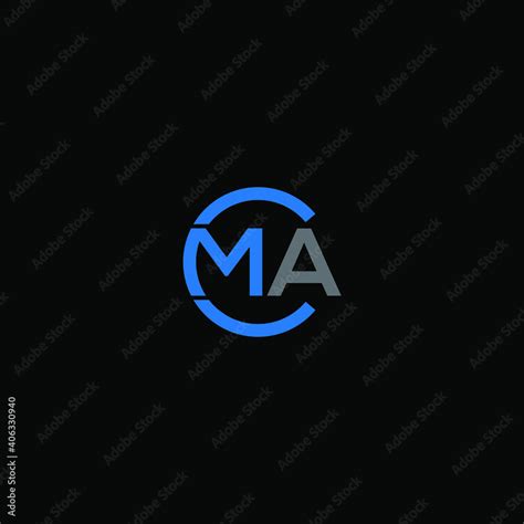 Stockvector CMA Logo CMA Icon CMA Vector CMA Monogram CMA Letter CMA