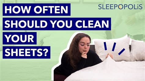 Every two weeks, to be safe. How Often Should You Wash Your Sheets? - YouTube