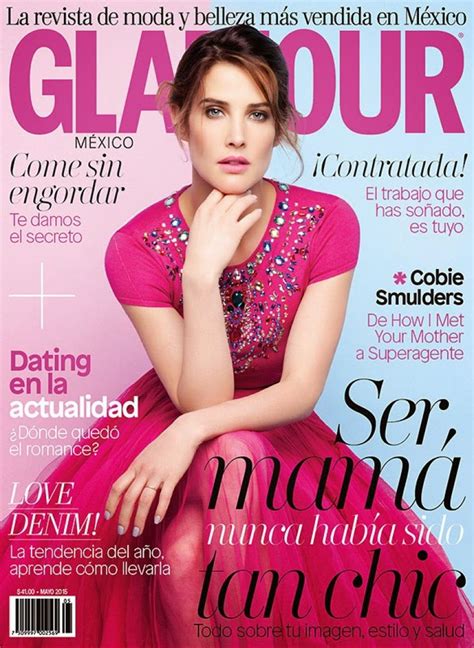 Cobie Smulders Glamour Magazine Mexico May 2015 Cover Celebmafia