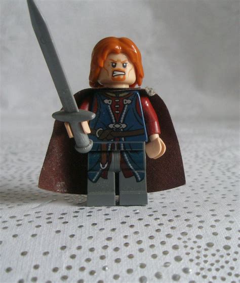 Genuine Lego Mini Figure Boromir From Lord Of The Rings The Hobbit Ebay