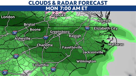 The Latest Forecast For Raleigh And Central North Carolina