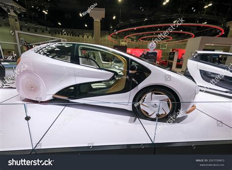 Toyota Lq Concept Vehicle Displayed 2022 Stock Photo 2227729913