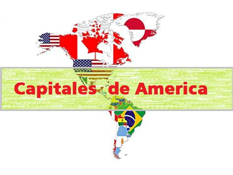 Países Y Capitales De America Arablog