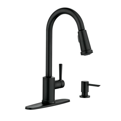 Remove the old faucet supply lines (image 1), which will expose the holes in the sink. MOEN Kitchen Sink Faucet Single Handle Pull Down Sprayer ...