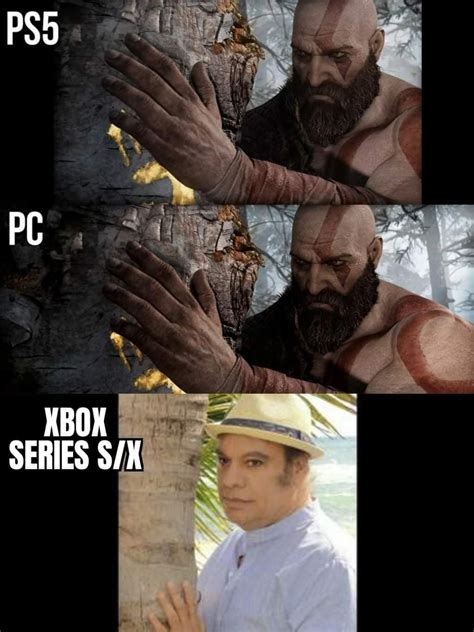 Meme Videojuegos Ps5 Vs Pc Vs Xbox Series S Laglvlcom