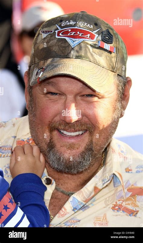 Larry The Cable Guy Cars 2 Premiere Hollywood Los Angeles California