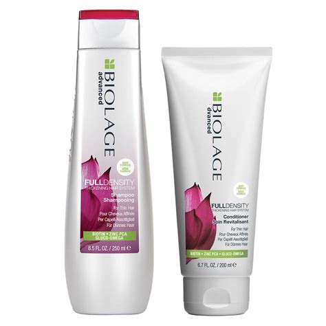 Biolage Advanced Fulldensity Thickening Shampoo 250ml And Conditioner