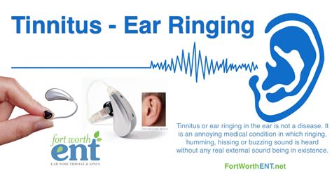 Tinnitus And Hearing Loss Treatment At Fort Worth Ent And Audiology