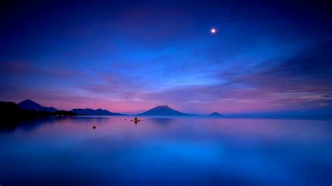 Blue Lake Sunset