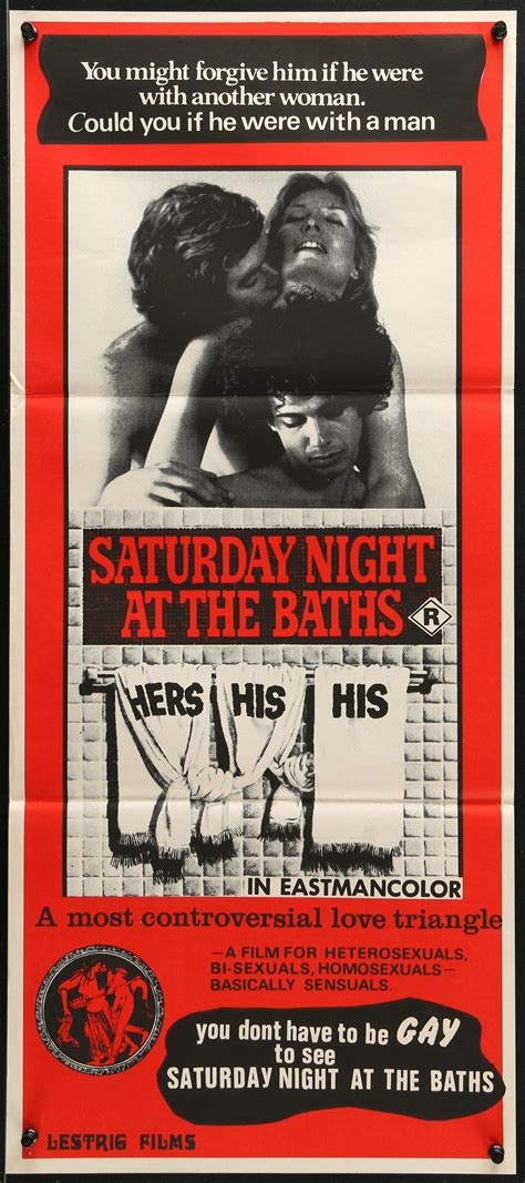 Saturday Night At The Baths Movie Poster 1975 Film Art Gallery