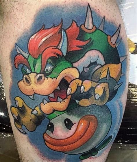 50 Epic Bowser Tattoo Ideas For Men [2024 Inspiration Guide]