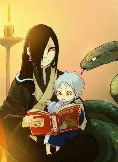 Orochimaru And His Son Mitsuki ♥♥♥ Snakes Sagemode Parent Sannin