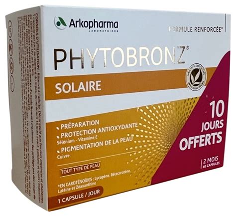 Arkopharma Phytobronz Sun Prepare Capsules 60 Caps