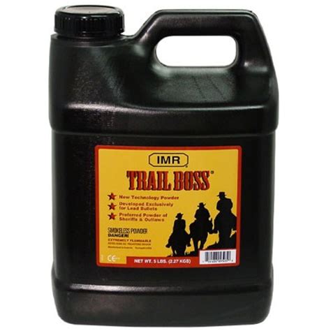 Hodgdon Trail Boss Smokeless Powder 5 Lb Adult Signature Required