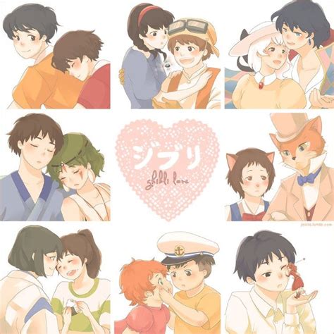 Bests Couples Studio Ghibli ️ ️ ️ ️ Studio Ghibli Fanart Studio