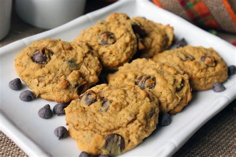 Pumpkin Oatmeal Chocolate Chip Cookies Recipe Just A Pinch