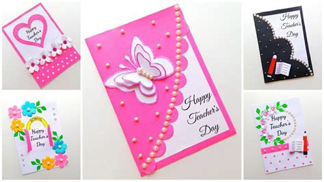 5 Easy And Beautiful Teachers Day Card Easy Teachers Day Card Making