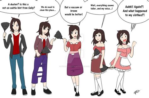 Maid Duty For Malkaiwot By Typhoon Manga On Deviantart Gender Bender