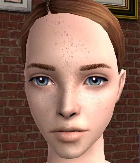 Mod The Sims Four Freckles 2 Light 2 Dark