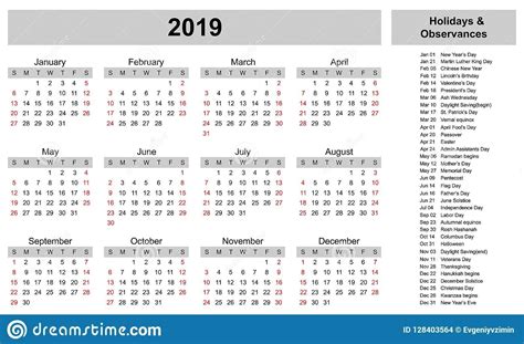 Extraordinary 2020 Calendar With Holidays And Observances Specific Date