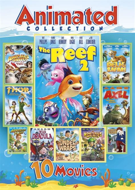 Best Buy Animated Collection 10 Movies Dvd