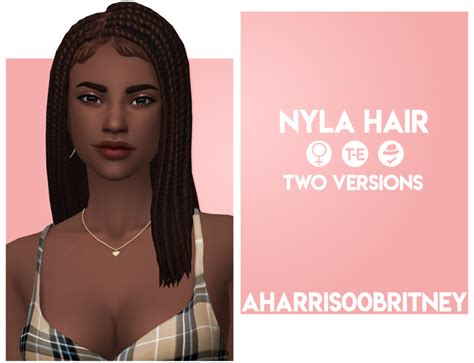 Sims 4 Maxis Match Hair Afro Textured