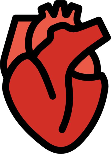 Anatomical Heart Emoji Download For Free Iconduck