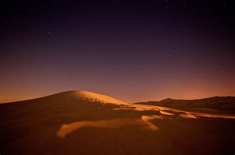 Free Images Landscape Sand Horizon Night Star Desert Dune Dawn