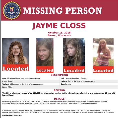 Abducted Wisconsin Teen Jayme Closs Was Found By Retired Social Worker