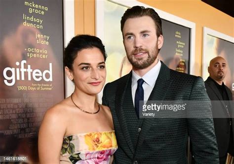 Jenny Slate Chris Evans Photos And Premium High Res Pictures Getty Images