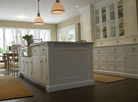 The problem is that the old style face frame cabinets are very labor intensive and the cost and other drawbacks do not make up for what little racking resistance is added. Beaded Face Frame Kitchen | Classic white kitchen, Kitchen ...
