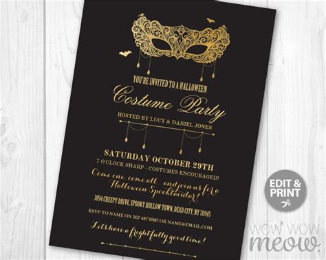 Masquerade Party Invitation 17 Examples Word Pages Photoshop