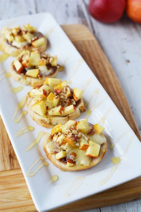 Honey Apple Pecan Crostini Recipe The Perfect Appetizer Lady And