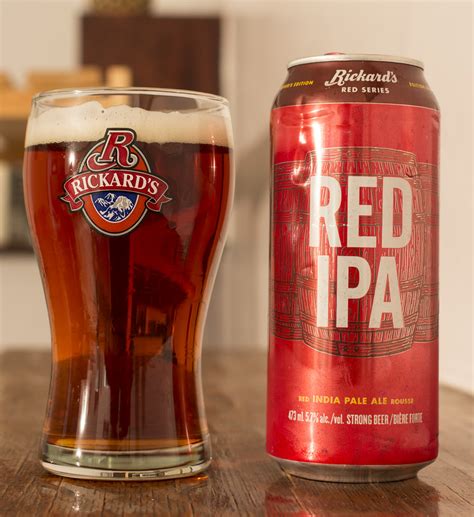 Review Rickards Red India Pale Ale Ipa Beercrankca