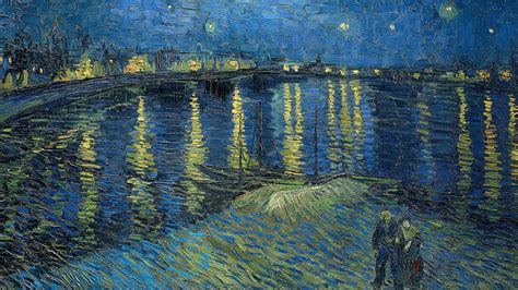The Starry Night By Vincent Van Gogh Hd Wallpapers