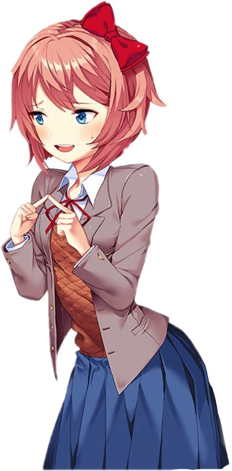 Ddlc Sayori Anime Freetoedit Ddlc Sticker By Mcofddlc0