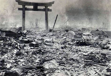 Japon Hiroshima 6 Août 1945 Première Attaque Atomique De L
