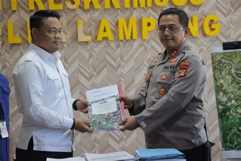 Polda Lampung Dalami Dugaan Korupsi Pengadaan Tanah Bendungan Senilai