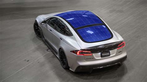 Solar Panels On A Tesla Electric Future