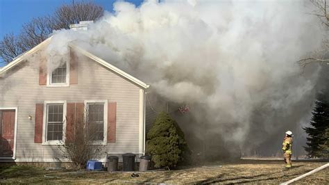 Heavy Smoke Flames Reported At 100 Year Old House Fire In Harmony Twp