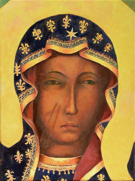 Our Lady Of Czestochowa Polish Black Madonna Virgin Mary Christian