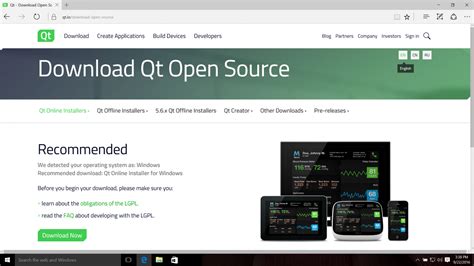 Getting Started With Qt And Qt Creator On Windows Ics