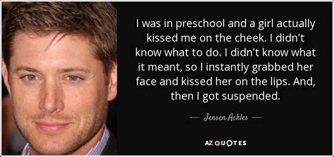 Jensen ross ackles (born march 1, 1978) is an american actor and director. TOP 25 QUOTES BY JENSEN ACKLES | A-Z Quotes