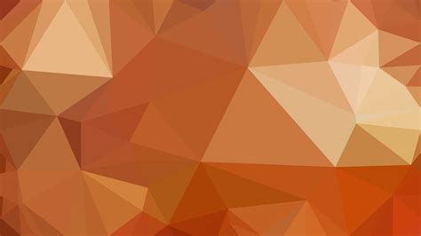 Free Brown Polygonal Abstract Background