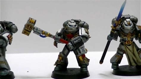 Warhammer 40k Model Showcase Grey Knights Purifier Squad Youtube