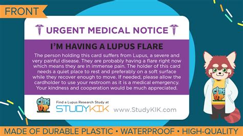Lupus Assistance Card 3 Pack Cureup Reviews On Judgeme
