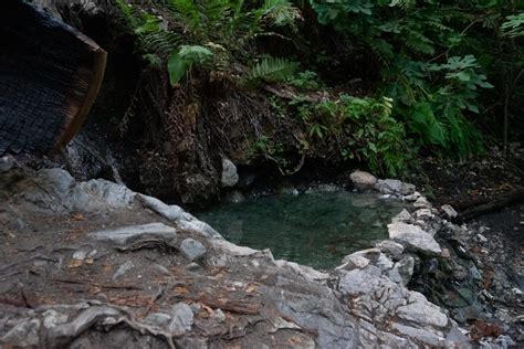 Sykes Hot Springs Backpacking Pine Ridge Trail To Big Sur Hot Springs