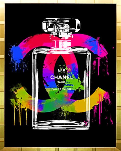 Chanel Poster Paint By Number Num Paint Kit